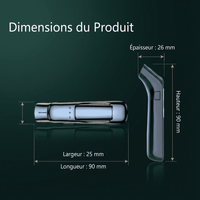 Alcotex™ – Éthylotest Électronique Portable à Lecture Rapide et Écran LCD
