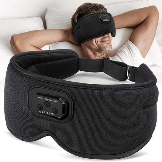 Masque de sommeil Sonore Ergonomique avec Musique Relaxante