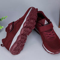 chaussure velcro plate pour femmes