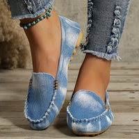 Mocassins pour Femme avec Décor Métallique