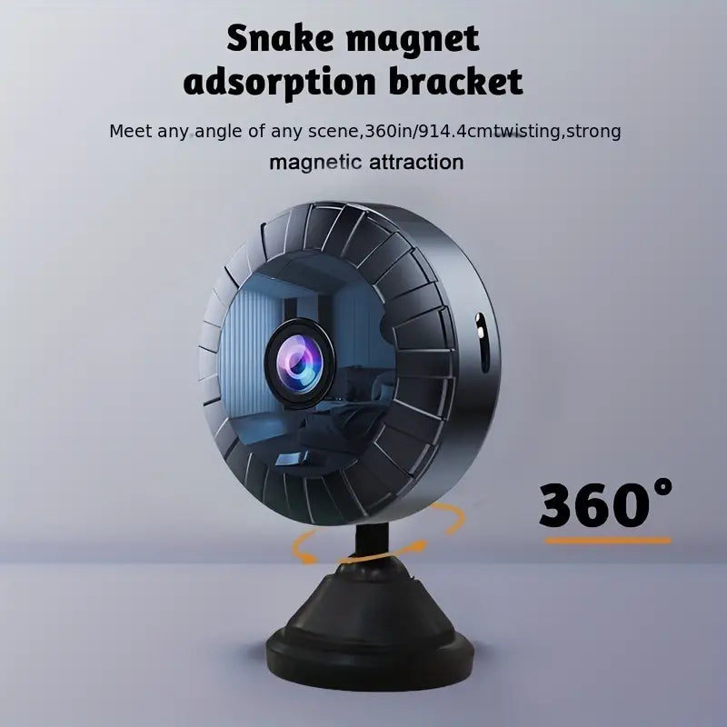 MiniCam™ – Caméra Espion 4K WiFi avec Vision Nocturne et Détection de Mouvement