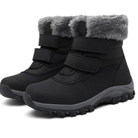 Chaussures hautes chaudes doublée à enfiler pour femmes