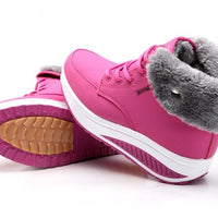 chaussures courtes en peluche pour femmes