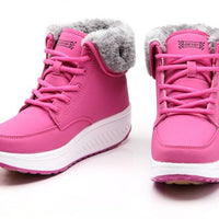 chaussures courtes en peluche pour femmes