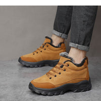Bottines de neige à semelle épaisse pour homme