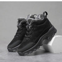 Bottines de neige à semelle épaisse pour homme
