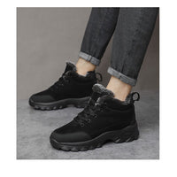 Bottines de neige à semelle épaisse pour homme