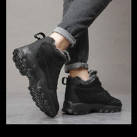 Bottines de neige à semelle épaisse pour homme
