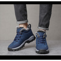 Bottines de neige à semelle épaisse pour homme