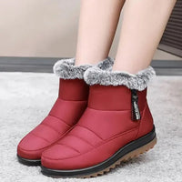 bottes d'hiver imperméables et chaudes