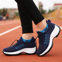 Chaussures transpirantes antidérapantes et confortables pour femme