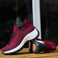 Chaussures transpirantes antidérapantes et confortables pour femme