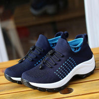 Chaussures transpirantes antidérapantes et confortables pour femme