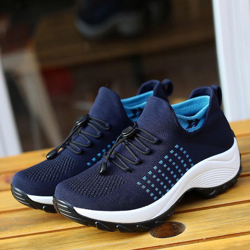 Chaussures transpirantes antidérapantes et confortables pour femme