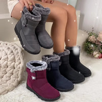 Bottes de Neige Montantes en Fourrure pour femmes