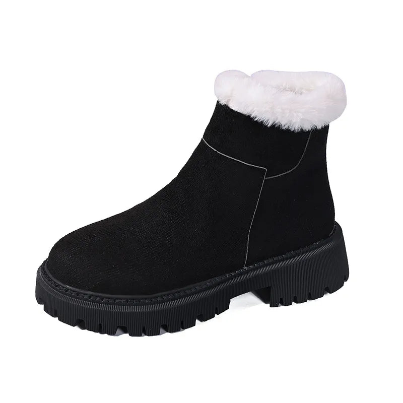 Bottes d’Hiver Élégantes Doublées
