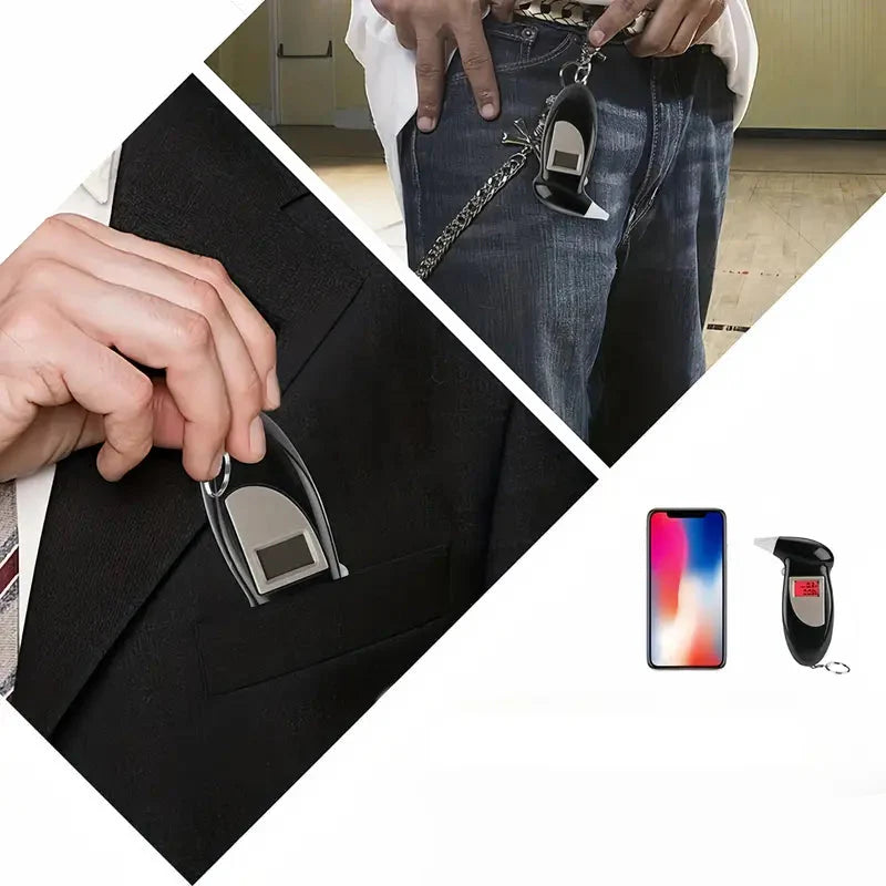 AlcoSense™ – Éthylotest Électronique Numérique Portable Précis et Rapide