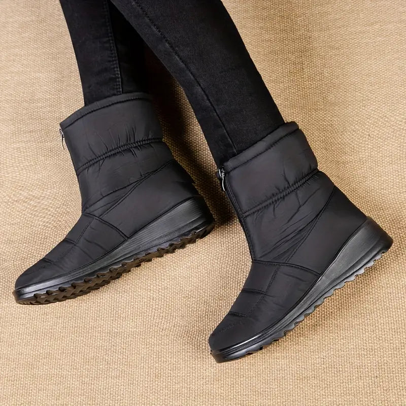 Bottes d'hiver doublées de fourrure