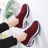 Chaussures décontractées à semelle épaisse pour femmes