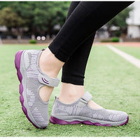 Espadrilles velcro décontractées et respirantes Pour femmes