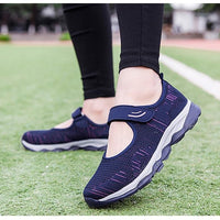 Espadrilles velcro décontractées et respirantes Pour femmes