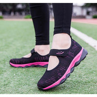 Espadrilles velcro décontractées et respirantes Pour femmes