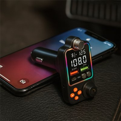 Transmetteur FM Bluetooth pour Voiture | AudioDrive™
