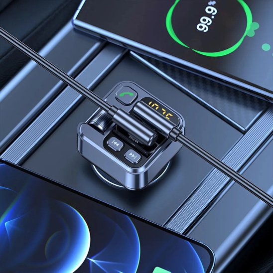FM Transmetteur Bluetooth pour voiture | SoundDrive™