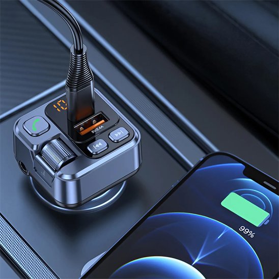 FM Transmetteur Bluetooth pour voiture | SoundDrive™