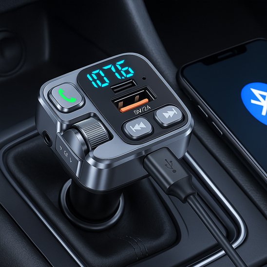 FM Transmetteur Bluetooth pour voiture | SoundDrive™