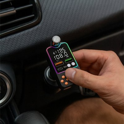 Transmetteur FM Bluetooth pour Voiture | AudioDrive™