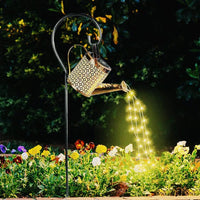 Lampe de Jardin Solaire Arrosoir Lumineux Amélioré