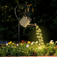 Lampe de Jardin Solaire Arrosoir Lumineux Amélioré