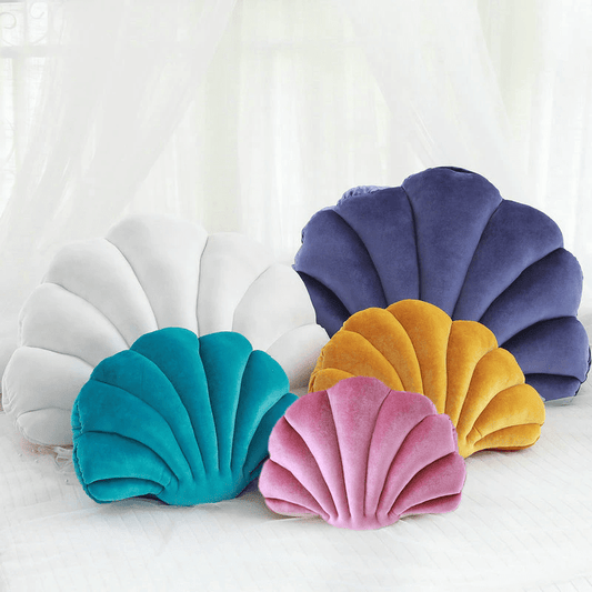 Coussin Coquillage en Velours