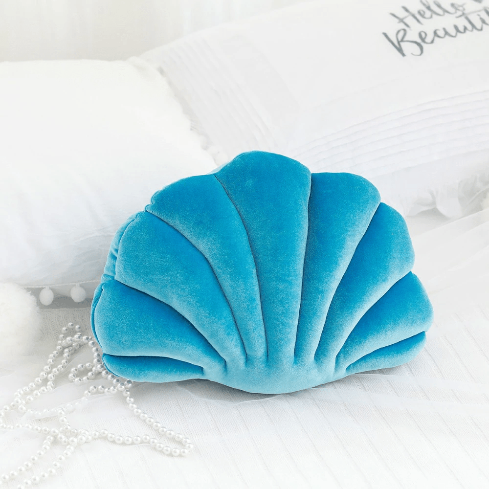 Coussin Coquillage en Velours