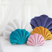 Coussin Coquillage en Velours