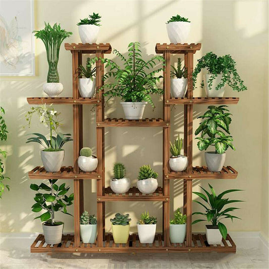 Porte Plante en Bois Multi-Étages "Lorea"