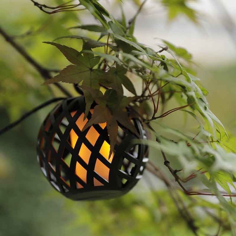 Guirlande Solaire de Lanterne Effet Flamme