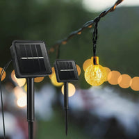 Guirlande Solaire Ampoule Extérieure LED