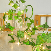 Guirlande Lumineuse Solaire Feuilles de Lierre