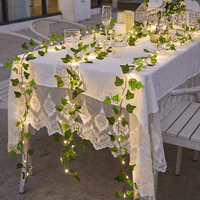 Guirlande Lumineuse Solaire Feuilles de Lierre