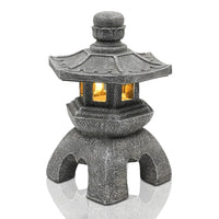 Lanterne Japonaise Solaire pour Jardin Apaisant