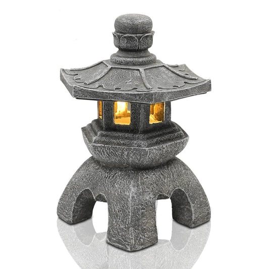 Lanterne Japonaise Solaire pour Jardin Apaisant