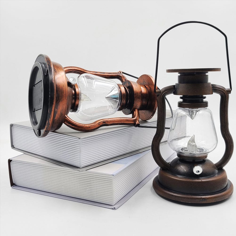 Lanterne Solaire Jardin Style Retro