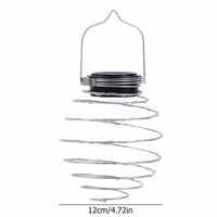 Lanternes Solaires en Spirales ( Lot de 4 pièces )