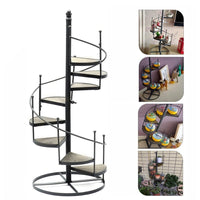 Porte Plante Escalier en Fer