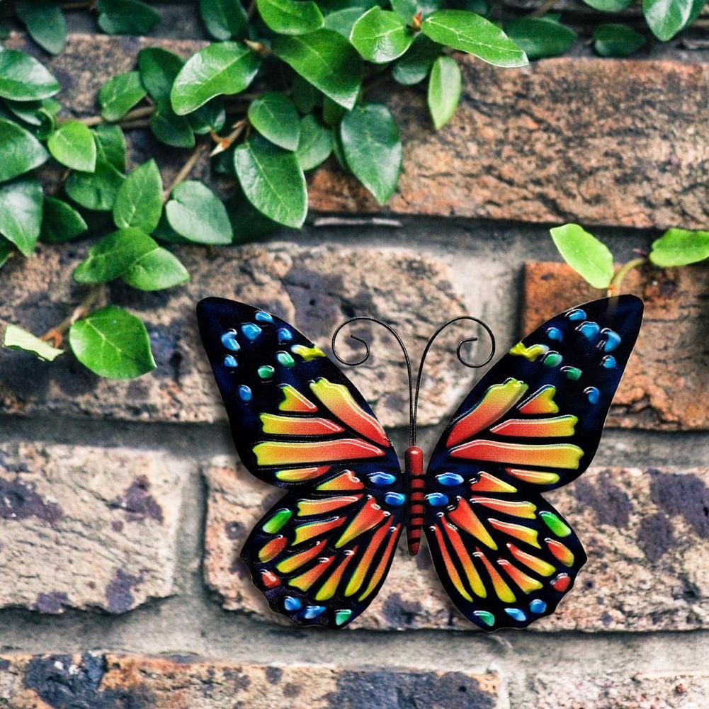 Papillon Mural en Metal