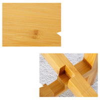 Petit Support de Plante en Bois de Bambou "Txikia"