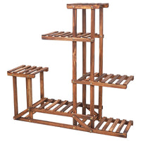 Porte Plante en Bois 5 Niveaux "Oïhan"