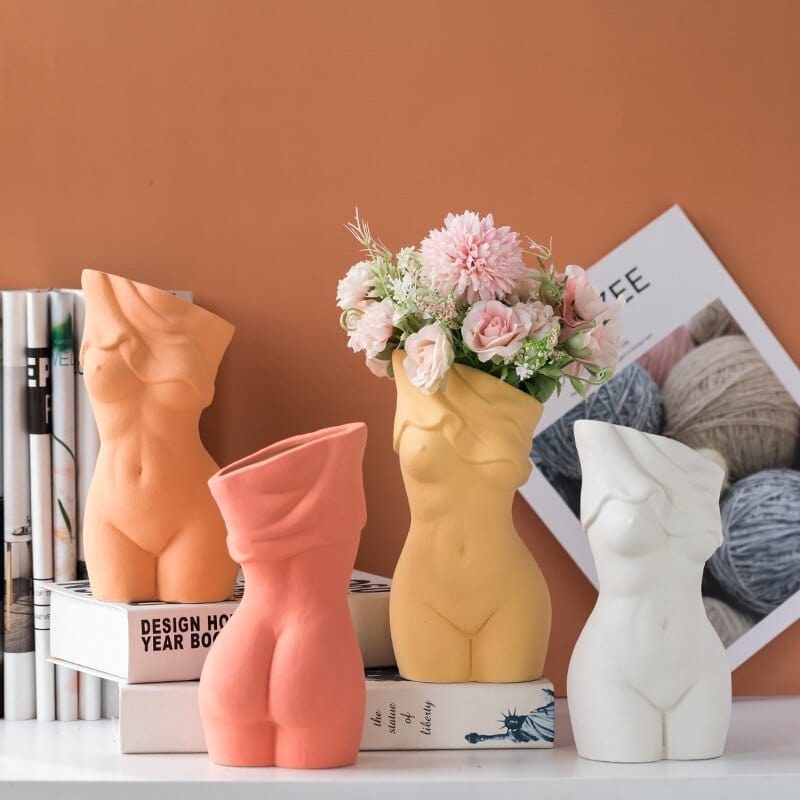 Vase Corps de Femme en Céramique